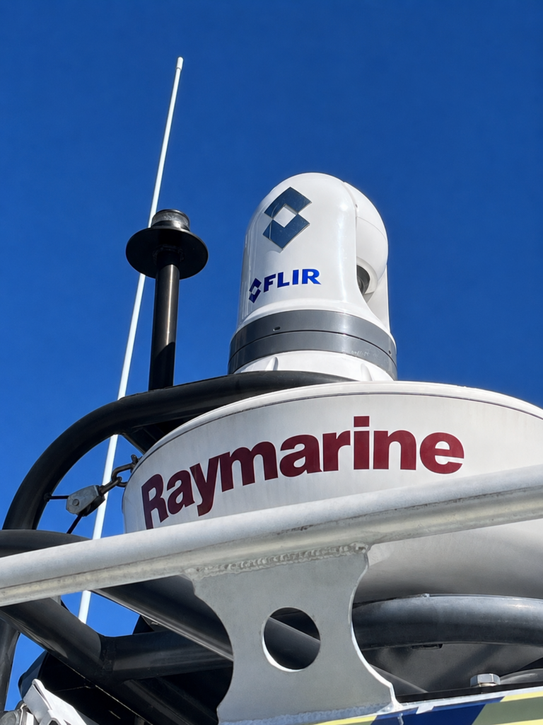 The new FLIR thermal imaging camera fitted to Newcastle 30